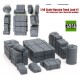 1/48 Russian GaZ Truck Load Stowage Set #1 for Tamiya kits