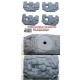 1/56 Sherman V Sandbag Fronts for Warlord Kits (4pcs)