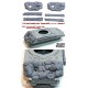 1/72 Sherman M4A2 Sandbag Fronts/Logs V1 for Dragon Kits