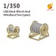1/350 US Battleship Deck Winch and Windlass (30pcs in 2 types)
