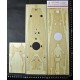 1/350 USS Wisconsin BB-64 Wooden Deck for #VF350912