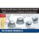 1/200 Russian AK-630 30mm Ciws (4pcs) w/Bass Tilt Radar (2pcs)