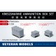 1/350 WWII Kriegsmarine Ammunition Boxes