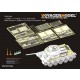 1/35 T-34/85 No.174 Factory Production Detail Set for Rye Field Model #5059/5040