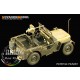 1/35 WWII US Jeep Willys MB Detail Set for Tamiya kit #35219