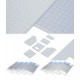 Styrene Plate (with calibrated: blue, B5, thickness: 1.0mm, 2pcs)