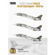 1/72 F-14A Tomcat Part.3 - VF-84 'Jolly Rogers' 1970 Era Decals for Academy kits