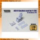 1/48 ACE II Ejection Seat for Academy F-22A kit (6 Resin Parts)