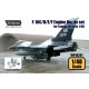 1/48 F-16C/D/E/F F110 Engine Nozzle Set for Tamiya/Kinetic kits (4 Resin Parts+PE)