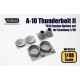 1/48 Fairchild Republic A-10 Thunderbolt II TF34 Engine Update Detail set for Academy