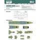 1/700 Chinese Navy Light Cruiser "Chung King" Deck Masking Sheet for Flyhawk kit FH1111