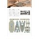 1/200 Japanese Battleship Mikasa Wooden Deck for Trumpeter kit #62004