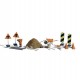 HO Scale Road Crew Tools and Supplies