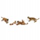 HO Scale Cougars and Cubs (6 cats)