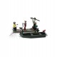 N Scale Family Fishing (3 figures, dog, boat)