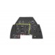 1/48 North-American P-51D Mustang Late Instrument Panel for Tamiya kit