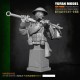 50mm WWII Chinese National Revolutionary Army Sichuan Soldier Bust (base not included)