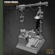 1/35 Battlefield Diorama Base for Figures - Factory