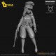 55mm Scale WWII German Female Colonel (Q version)