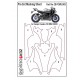 1/12 Yamaha YZF-R1M Pre-Cut Masking Sheet for Tamiya kit #14133