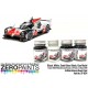 Toyota TS050 Hybrid Gazoo Racing Paint Set (4 x 30ml)