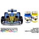 Renault R23 Blue/Yellow Paint Set 2x30ml