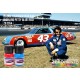 Dodge Charger 1974 #43 Richard Petty Blue/Red Paint Set (2x 30ml)