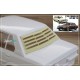 1/24 Toyota Corolla E70 Window Louver for Aoshima kits