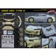 1/24 2022 NSX Type SD Detail parts for Tamiya kits