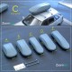 1/24 Touring Roof Box (C) for Civilian Car