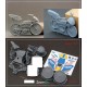 1/12 Little Bullet Bicycle Set B (Closed Wheels) Full 3D-printed kit