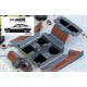 1/24 Toyota AE86 #Black Carpet set for Aoshima kit