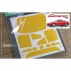 1/24 Toyota MR2 SW Window and Light Painting Masks for Tamiya kit