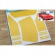 1/24 Mazda RX-7 FC Window and Light Painting Masks for Tamiya kit