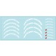 1/24 Tyre Letters (A) Decal for 15-17'' Wheels