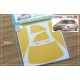 1/24 Honda Civic Type R Window and Light Painting Masks for Fujimi kit