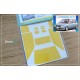 1/24 Nissan March Window and Light Painting Masks for Fujimi kit
