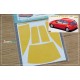 1/24 Honda Civic EG Window and Light Painting Masks for Hasegawa kit