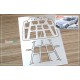 1/24 Toyota Supra(JZA80) Hood Structure (PE) for Tamiya kit