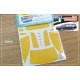 1/24 Honda Accord Wagon Window and Light Painting Masks for Fujimi kit