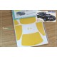 1/24 Toyota Celica GT Four Window and Light Painting Masks Tamiya kit
