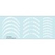 1/24 Tyre Letters (B) Decal for 18-21'' Wheels