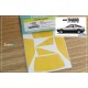 1/24 Toyota AE86 Window and Light Painting Masks for Aoshima kit