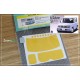 1/24 Nissan Cube Window and Light Painting Masks for Fujimi kit