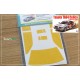 1/24 Toyota TA64 Celica Window and Light Painting Masks for Aoshima/Beemax kit