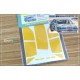 1/24 Volvo 850 Saloon Window and Light Painting Masks for Tamiya kit