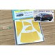 1/24 Toyota Corolla Levin GT Apex Window and Light Painting Masks for Hasegawa kit