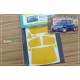 1/24 Mercedes-Benz A 160 Window and Light Painting Masks for Revell kit