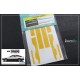 1/24 Toyota AE86 Pattern Masks for Aoshima kit
