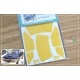 1/24 Toyota Sprinter Trueno (AE92) Window and Light Painting Masks for Tamiya kit